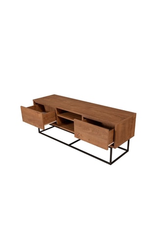 Meuble TV 2 tiroirs - 140 x 50 x 40 cm