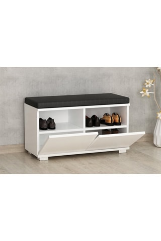 Meuble à chaussures Drago - 80 x 42 x 35 cm