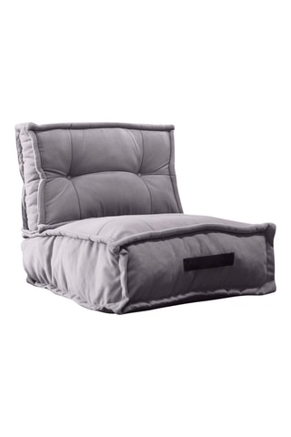 Chauffeuse Omi - Gris - 1 place - En tissu soho