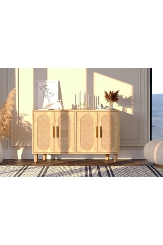 Console 4 portes Vera - 120 x 73 x 30 cm