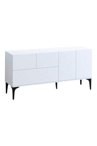 Buffet 4 portes Glise  - 150 x 75 x 35 cm