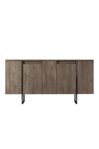 Buffet en noyer - 160 x 35 x 80 cm