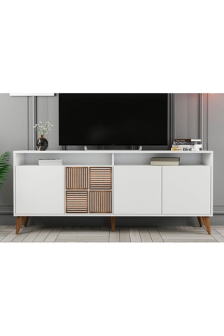 Bahut 4 portes  - 180 x 78,6 x 35 cm