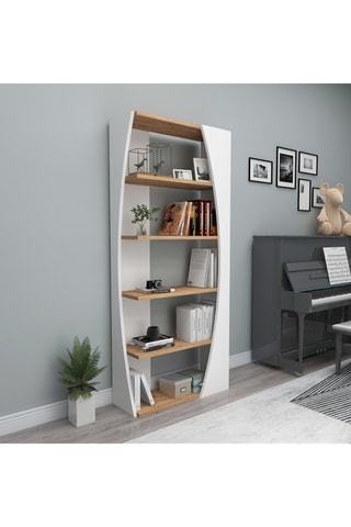 Etagère 5 niveaux Selge - 64 x 150 x 24 cm