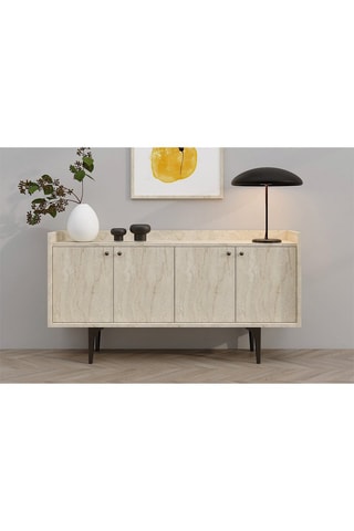 Buffet 4 portes Navi - 150 x 55 x 40 cm