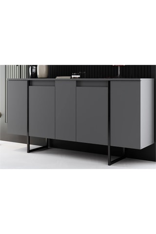 Buffet 4 portes - 160 x 35 x 80 cm