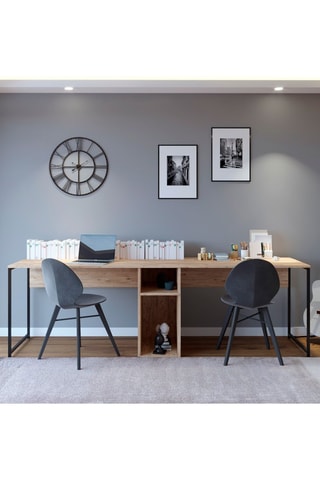 Bureau double Ikili Calisma Masasi L196 - 240 x 60 x 74 cm