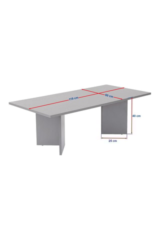 Table basse Sabin - 119 x 40 x 60 cm