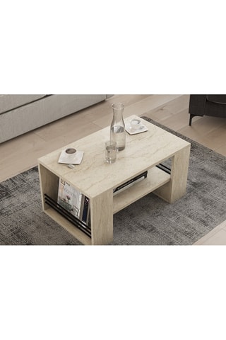 Table basse Iris - 80 x 40 x 50 cm