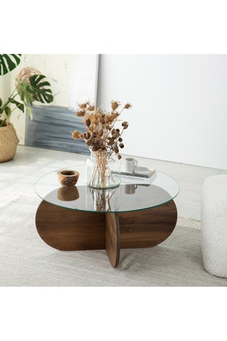 Table basse - Pieds en pin massif - 75 x 35 x 75 cm