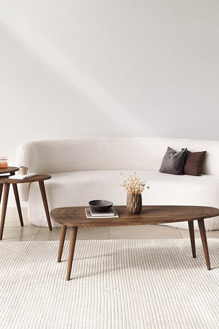 Table basse Sweet  - En bois massif - 115 x 38 x 50 cm