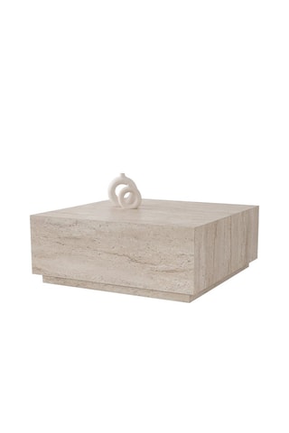 Table basse Lizbon - 90 x 35,5 x 90 cm