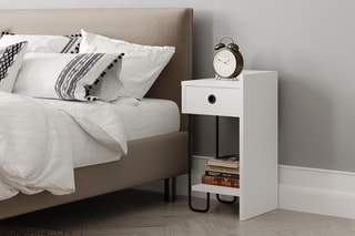 Table de chevet 1 tiroir - 32 x 61 x 30 cm