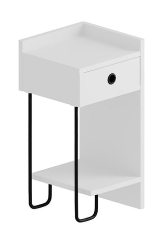 Table de chevet 1 tiroir - 32 x 61 x 30 cm