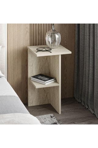 Table de chevet Leray - 36 x 60 x 36 cm