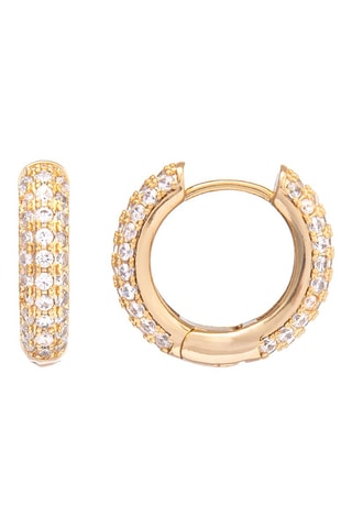 Argolas Banhados a ouro amarelo