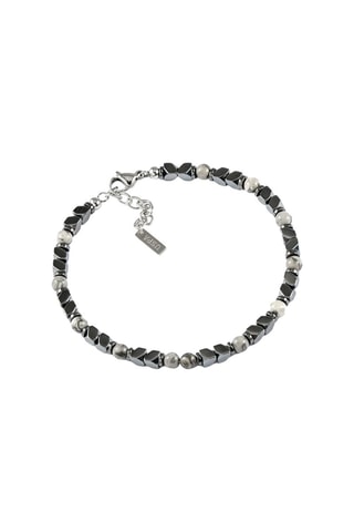Pulseira - Hematite e jaspe