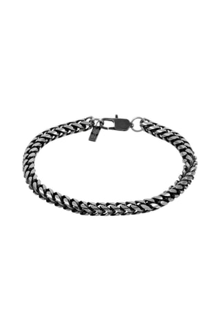 Pulseira gourmette Prateado