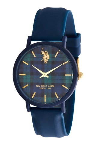 Relógio de quartzo em silicone - Azul