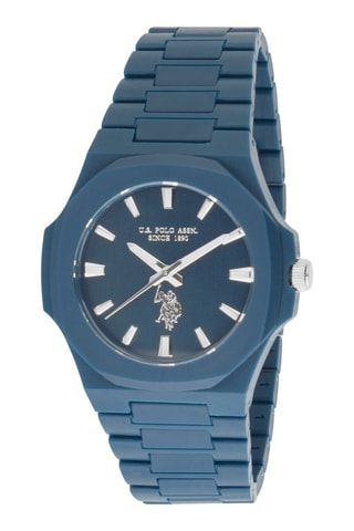 Relógio de quartzo em plástico - Azul