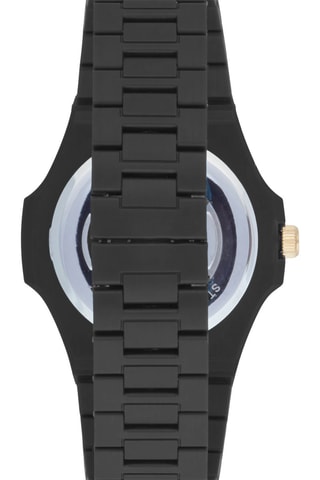 Relógio de quartzo em plástico - Preto