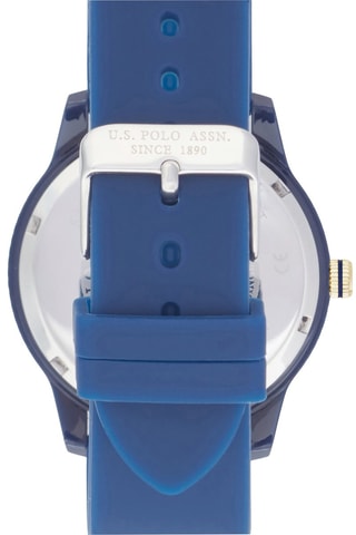 Relógio de quartzo em silicone e pochette