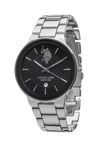 Relógio de quartzo em metal - Prateado