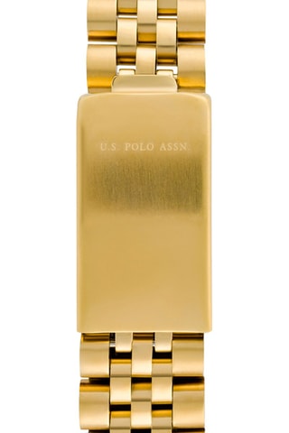 Relógio de quartzo banhado a ouro amarelo - Dourado