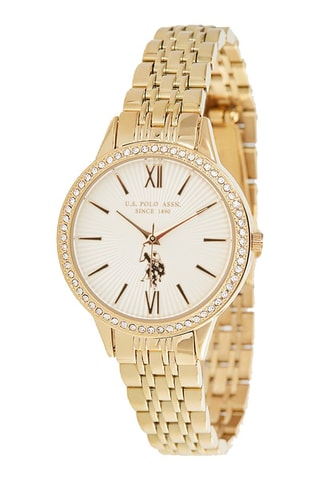 Relógio de quartzo e pochette