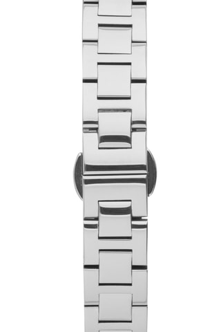 Relógio de quartzo em aço inoxidável - Prateado