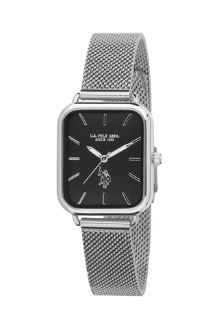 Relógio de quartzo em aço inoxidável - Prateado