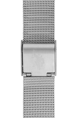 Relógio de quartzo em aço inoxidável - Prateado