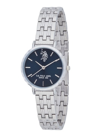 Relógio de quartzo em metal - Prateado