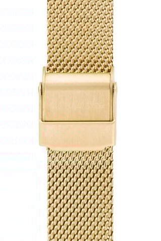 Relógio de quartzo folheado a ouro amarelo - Dourado