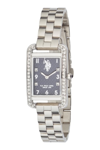 Relógio de quartzo em aço inoxidável - Prateado