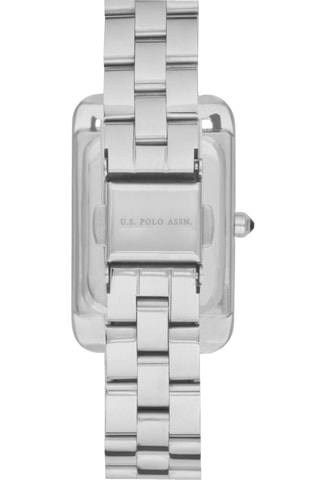 Relógio de quartzo em aço inoxidável - Prateado