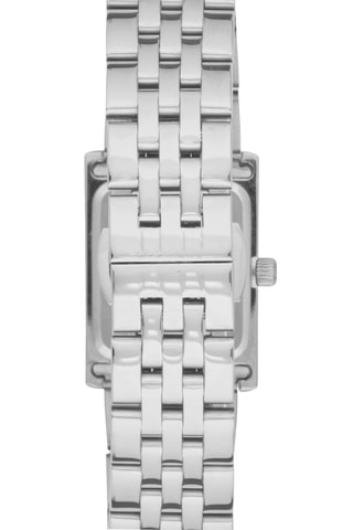 Relógio de quartzo em aço inoxidável - Prateado