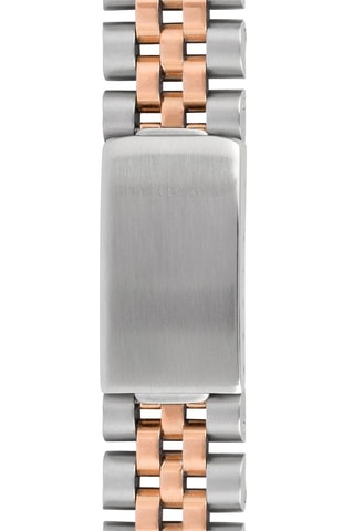 Relógio de quartzo em aço - Prateado e dourado-rosa