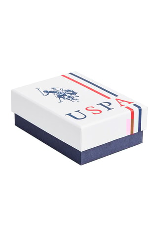 Relógio de quartzo em silicone Branco e azul-marinho