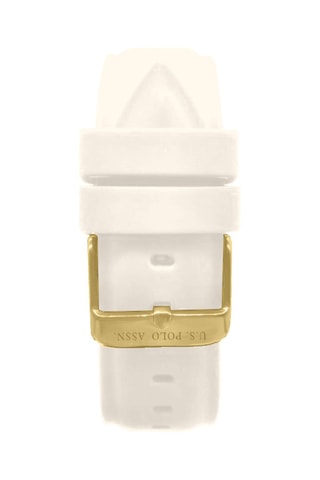 Relógio de quartzo em silicone 
Branco