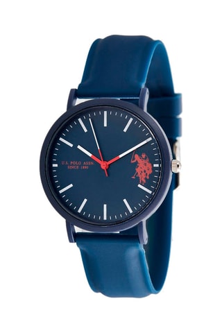 Relógio de quartzo em silicone Azul-marinho