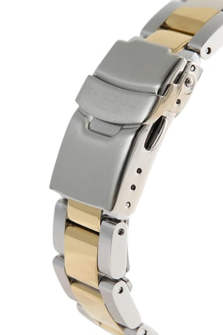 Relógio de quartzo banhado a ouro amarelo - Cronógrafo