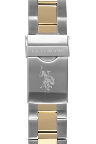 Relógio de quartzo banhado a ouro amarelo - Cronógrafo