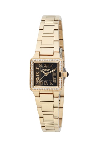 Relógio de quartzo banhado ouro amarelo