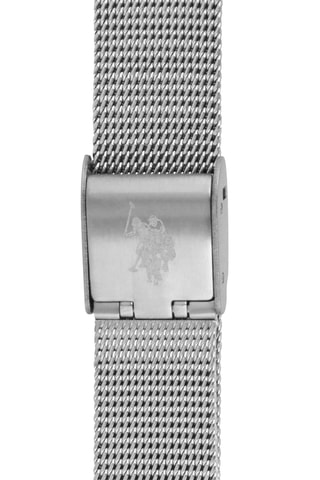 Relógio de quartzo em aço - Prateado