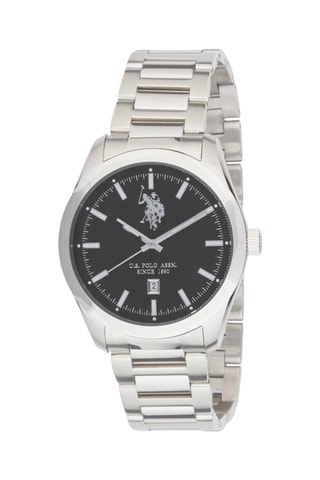 Relógio de quartzo em aço inoxidável - Prateado