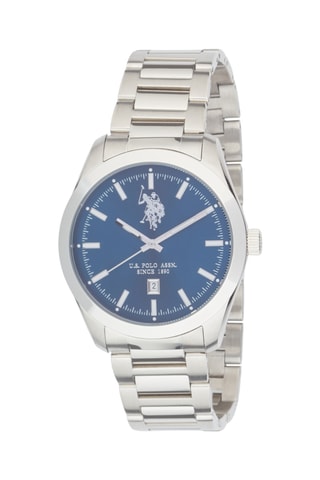 Relógio de quartzo em aço inoxidável - Prateado