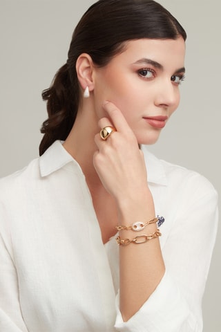 Pulseira - Banhado a ouro amarelo