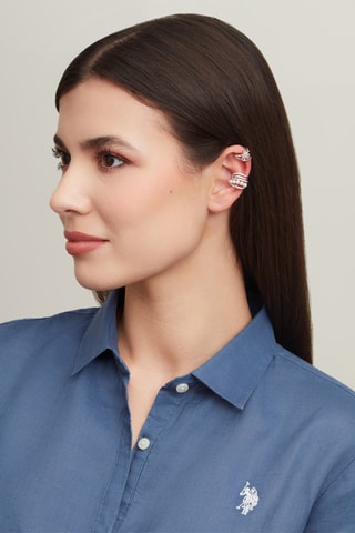 Earcuff - Banhado a ouro amarelo