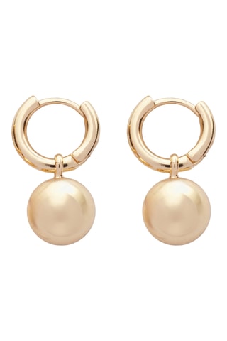 Argolas - Banhado a ouro amarelo